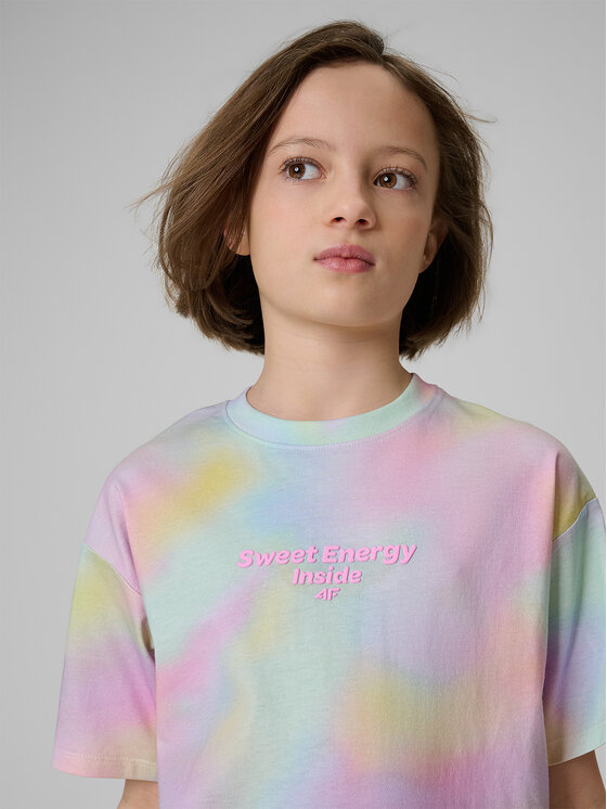 4F 4F T-Shirt JELLIFICATION Kolorowy Loose Fit
