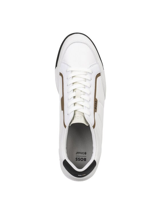 BOSS BOSS Sneakersy Nitan_Lowp_txthem 10263136 01 Biały