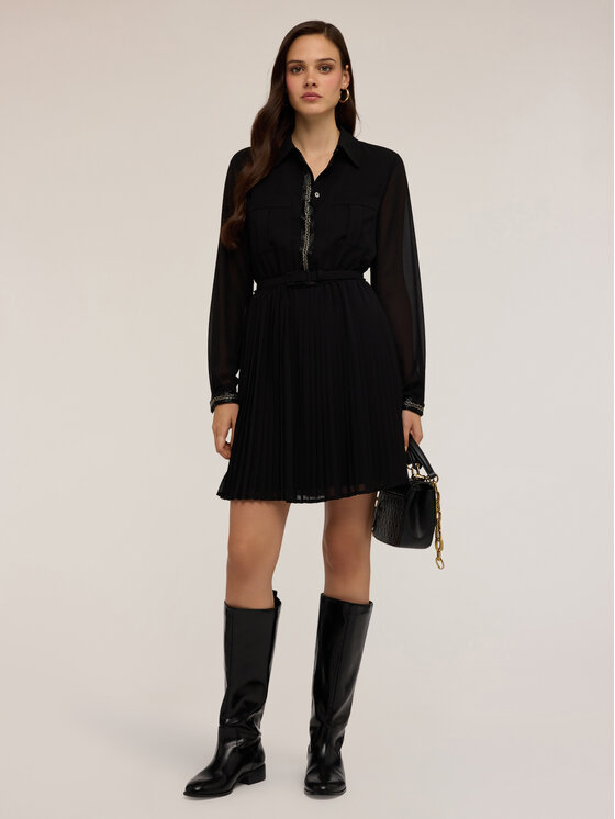 Motivi Motivi Vestito da giorno 7244Q003364N033 Nero Regular Fit