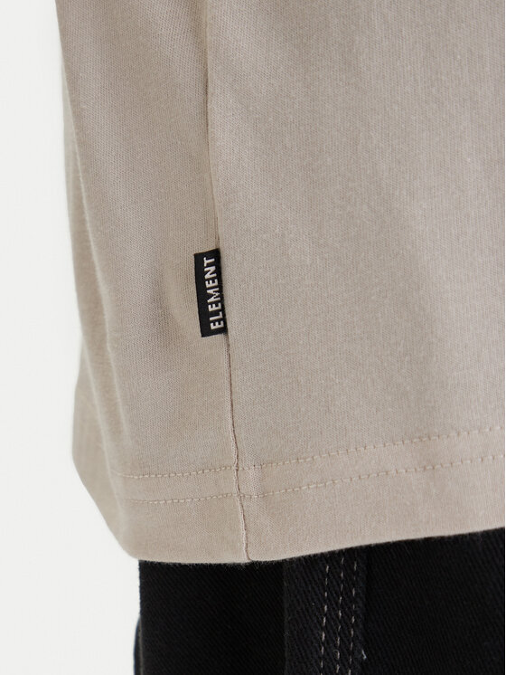 Element Element Tricou Timber Boxcar ELYZT00574 Bej Regular Fit
