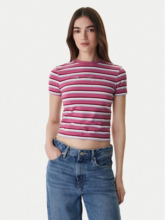 Guess Tricou W6RI41 J1314 Roz Regular Fit