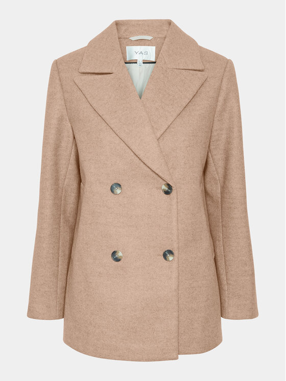 YAS YAS Übergangsmantel Ignite 26032855 Beige Regular Fit