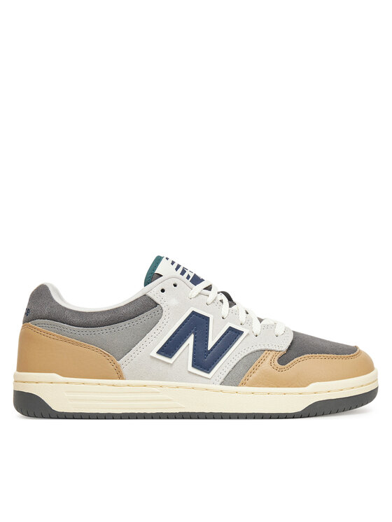 Męskie Sneakersy New Balance, Rozmiar 44.5, Szare, BB480LGB
