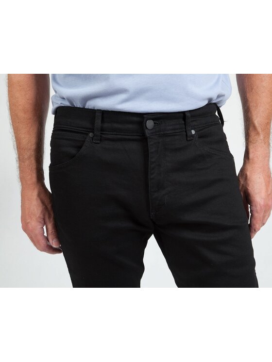 Wrangler Wrangler Jeans LARSTON Nero Slim Fit