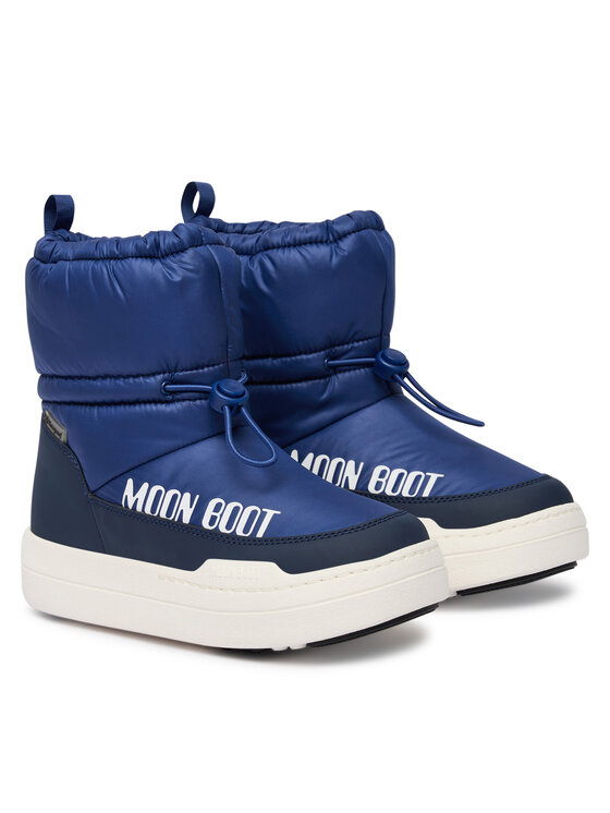 Moon Boot Moon Boot Śniegowce Jr Park Tube Mid Wp 80D3440090 D Granatowy