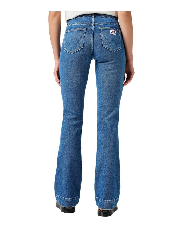 Wrangler Wrangler Jeansy 112332419 Niebieski Regular Fit