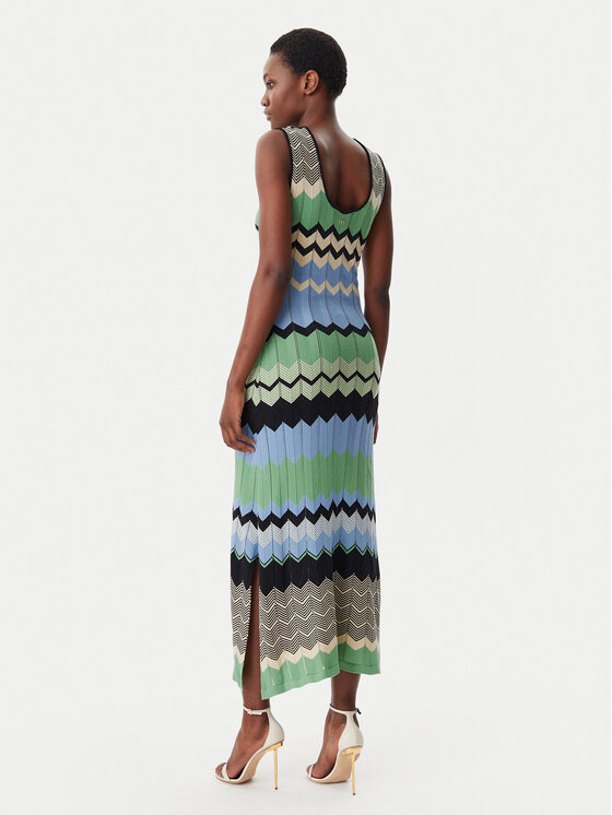 Lola Casademunt by Maite Lola Casademunt by Maite Úpletové šaty MS2516005 Farebná Regular Fit