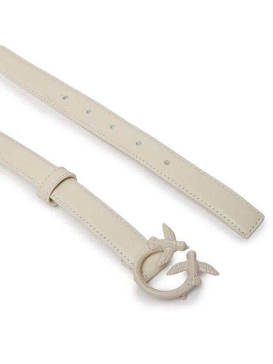 PINKO Pinko Dámský pásek Love Berry H2 Belt. PE 24 PLT01 100143 A1K2 Béžová
