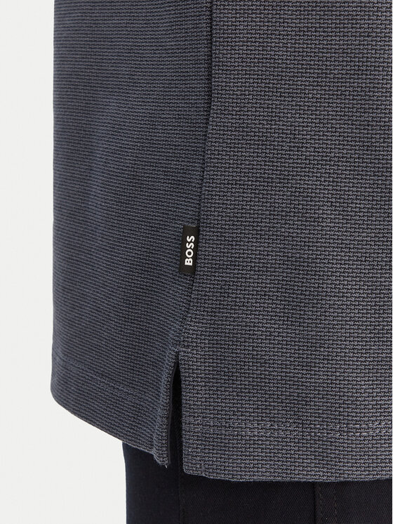 BOSS BOSS T-krekls H-Thompson 102 50555163 Tumši zils Regular Fit