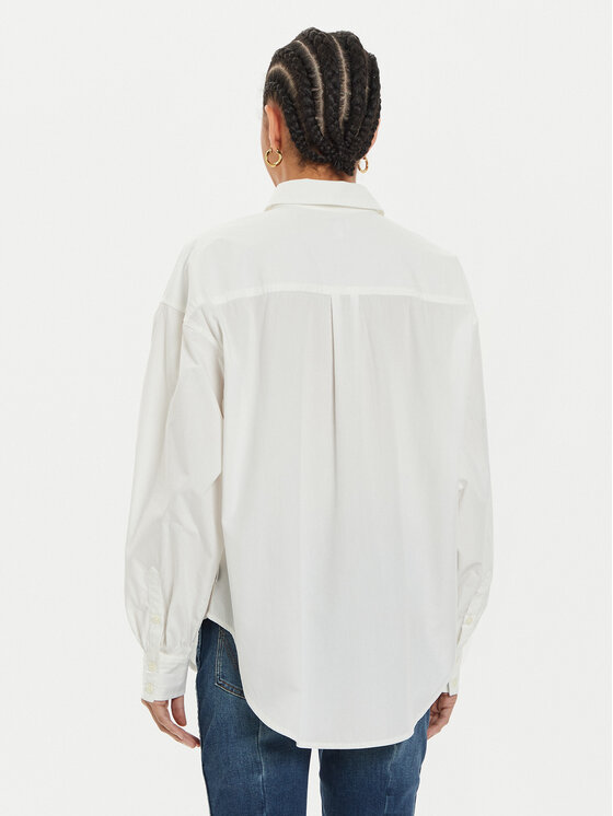 Wrangler Wrangler Ing Cool Girl 112356731 Fehér Loose Fit