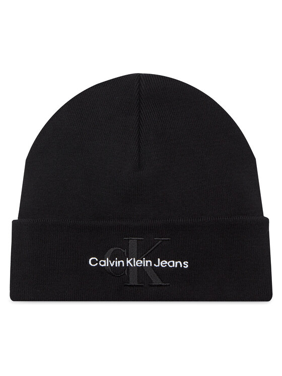 Calvin Klein Jeans Calvin Klein Jeans Σετ Κασκόλ και Σκούφος Gifting Logo Beanie/Scarf K60K611418 Μαύρο