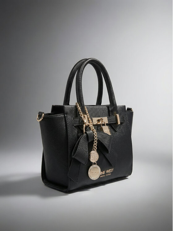 Nine West Nine West Τσάντα CEO-Chelsea-Charm-I-LX10187 Μαύρο