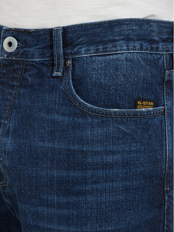 G-Star Raw G-Star Raw Jeans kratke hlače Dakota D24411-E352-H950 Modra Regular Fit