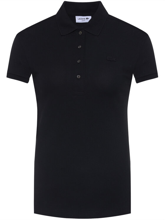 Lacoste Lacoste Polokošile PF5462 Černá Slim Fit