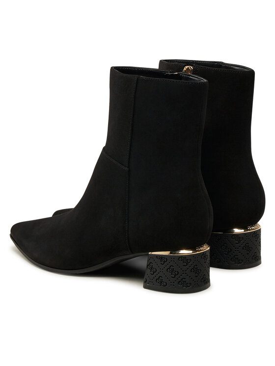 Guess Guess Μποτάκια Lukkie FLFLUK SUE10 Μαύρο