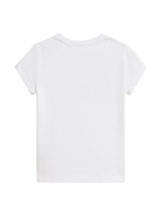 Polo Ralph Lauren Polo Ralph Lauren T-Shirt 312A96120001 Bílá Regular Fit