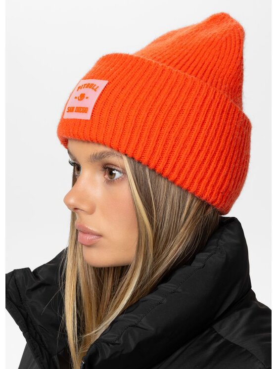 PITBULL PITBULL Czapka LOVE PB Pomarańczowy