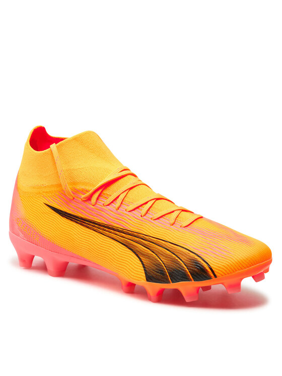 Puma Puma Buty do piłki nożnej Ultra Pro Fg/Agck 107750-03 Żółty