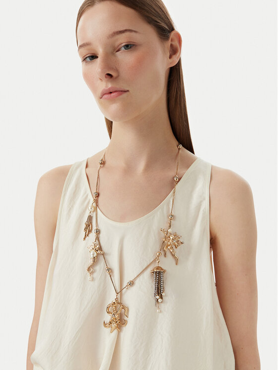 Weekend Max Mara Weekend Max Mara Naszyjnik 2615751075650 Złoty