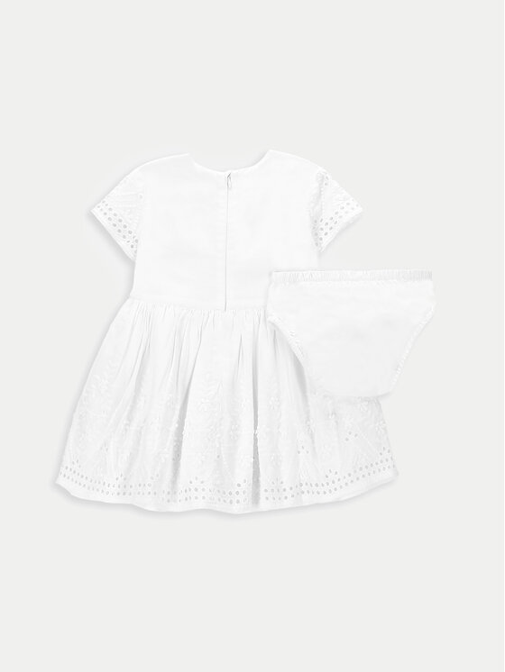 Coccodrillo Coccodrillo Rochie de vară WC4128202GPN Alb Regular Fit