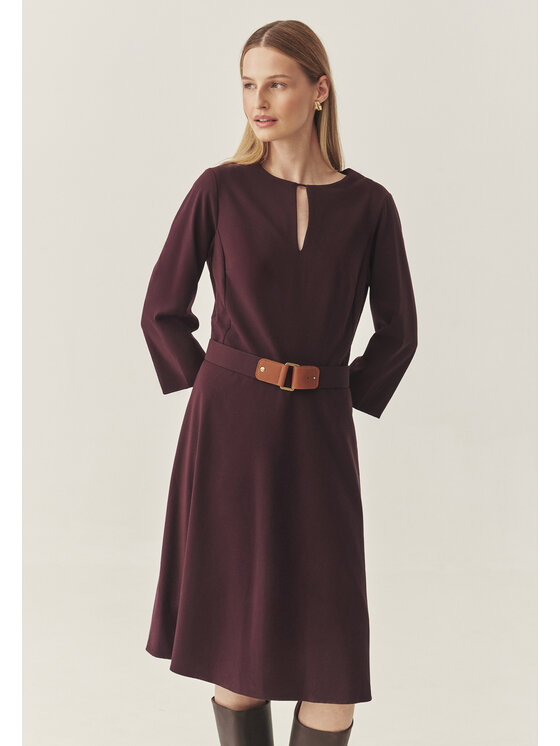 TATUUM TATUUM Sukienka codzienna ANAKO Fioletowy Flare Fit