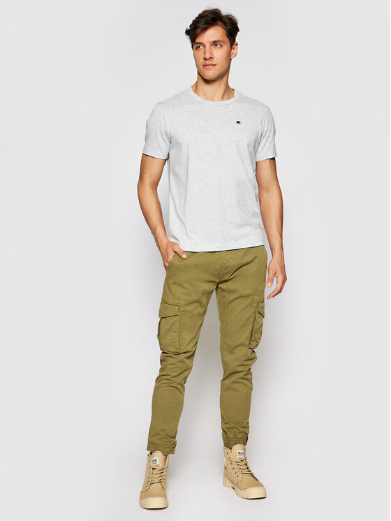 Alpha Industries Alpha Industries Jogger kelnės 116202 Žalia Tapered Fit