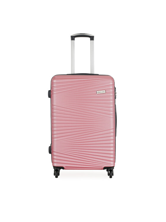 Semi Line Semi Line Mittlerer Koffer T5922-2 Rosa