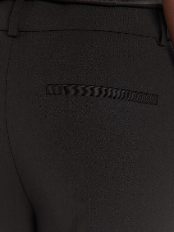 BOSS BOSS Bavlnené nohavice Tilda9 50546613 Čierna Straight Fit