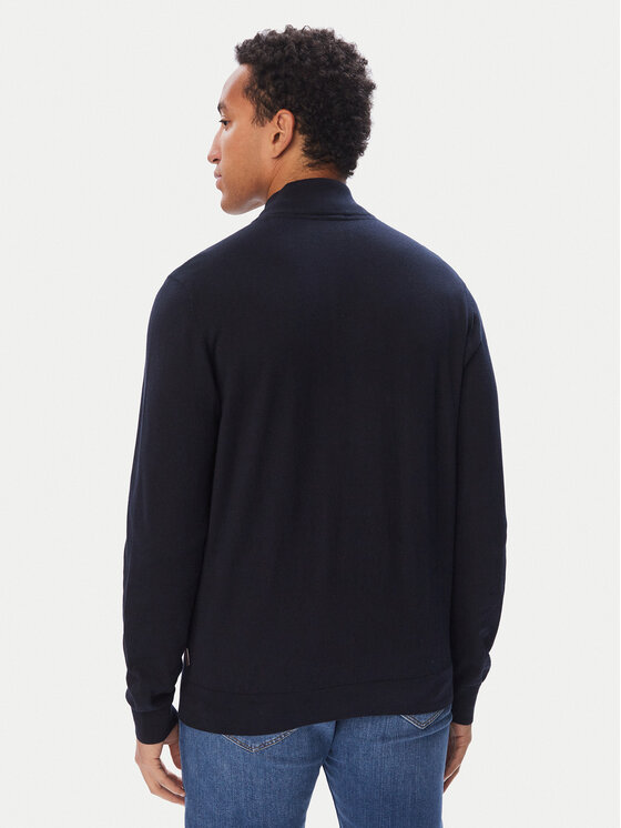 Bugatti Bugatti Strickjacke 7600-25520F Dunkelblau Regular Fit