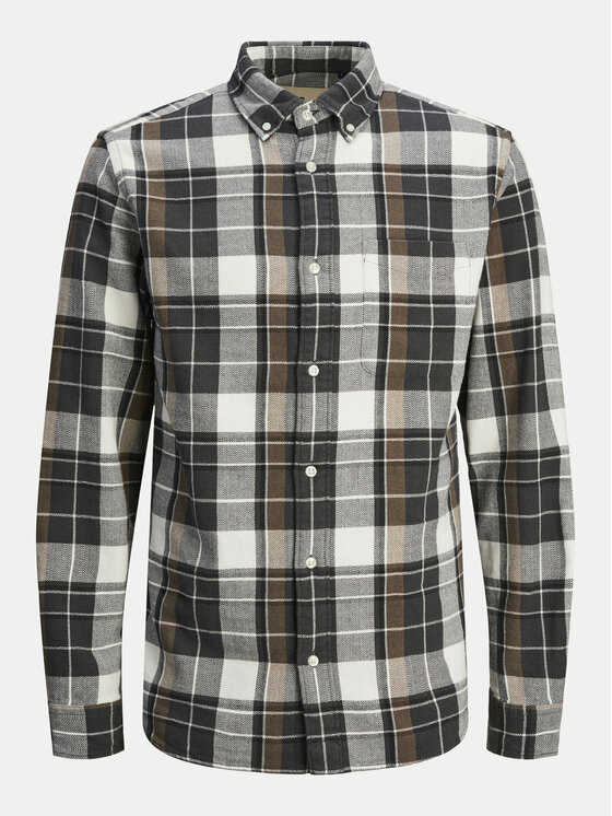 Jack & Jones Jack & Jones Koszula Blubrook 12260710 Brązowy Comfort Fit