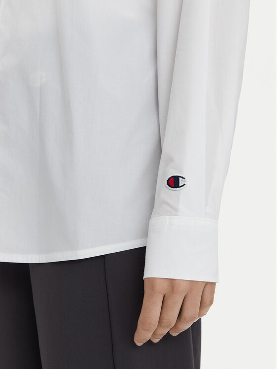 Champion Champion Koszula 117204 Biały Oversize