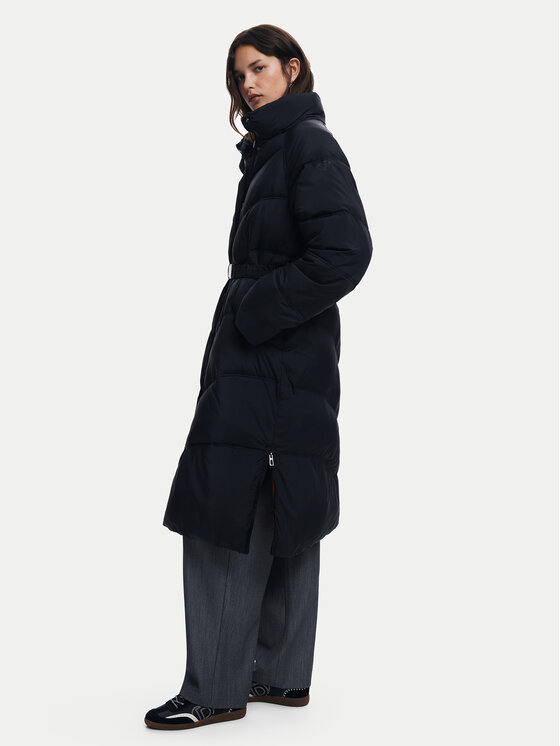 Desigual Desigual Wintermantel Copenhague 24WWEWA9 Schwarz Relaxed Fit