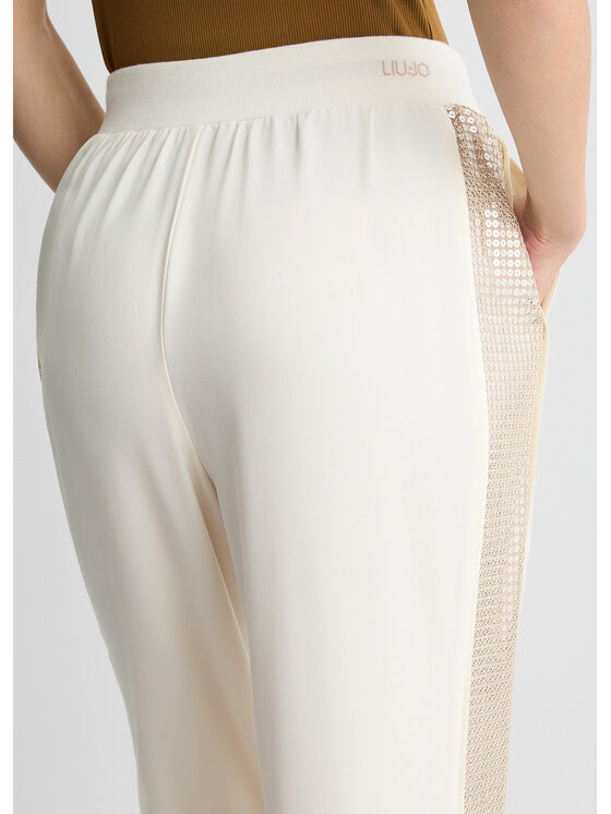 Liu Jo Liu Jo Pantaloni di tessuto TA5264TS423M9185 Beige Regular Fit