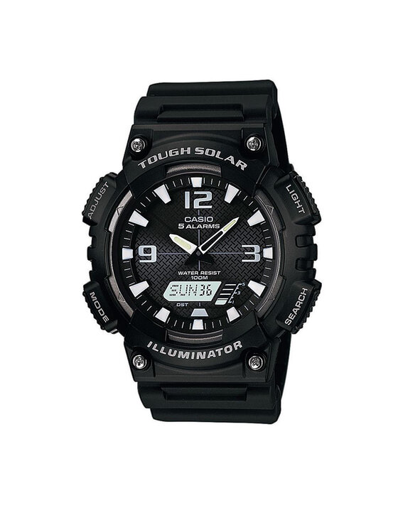 Casio Pulkstenis Solar AQ-S810W-1AVEF Melns