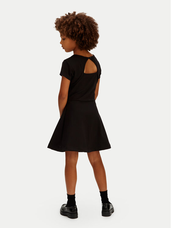 Calvin Klein Calvin Klein Každodenní šaty Skater LVCKSJH02G Černá Regular Fit