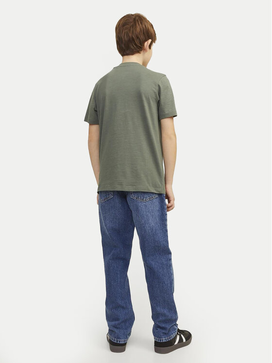 Jack & Jones Junior Jack & Jones Junior Jeansy Clark 12204021 Niebieski Regular Fit