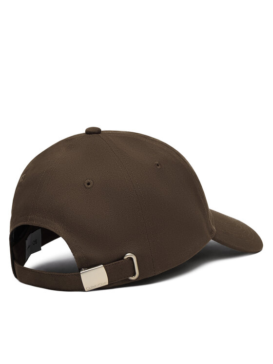 Calvin Klein Calvin Klein Kapa s šiltom Monogram Embroidery Baseball Cap LV04G5002G Rjava