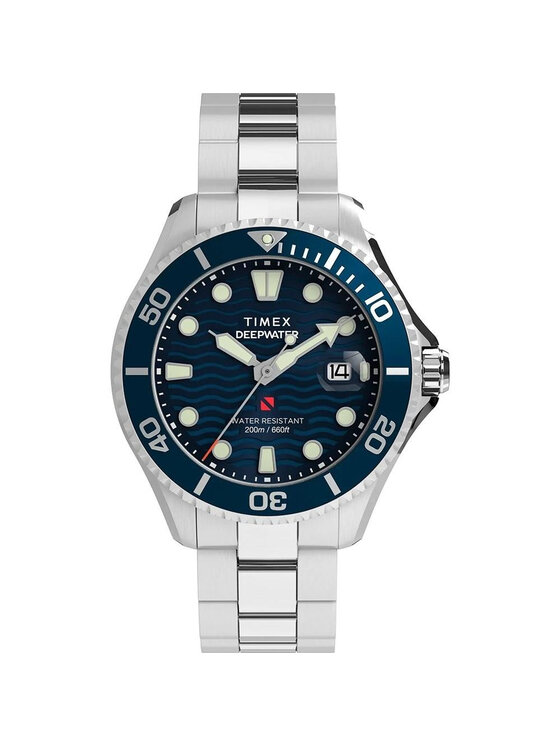 Timex Timex Hodinky TW2W81900 Stříbrná