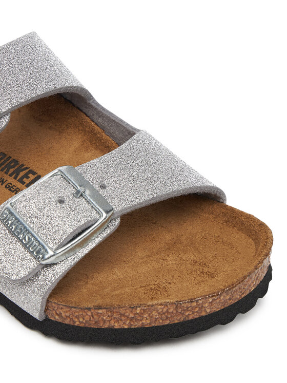 Birkenstock Birkenstock Natikače Arizona Kids 1030477 Srebrna