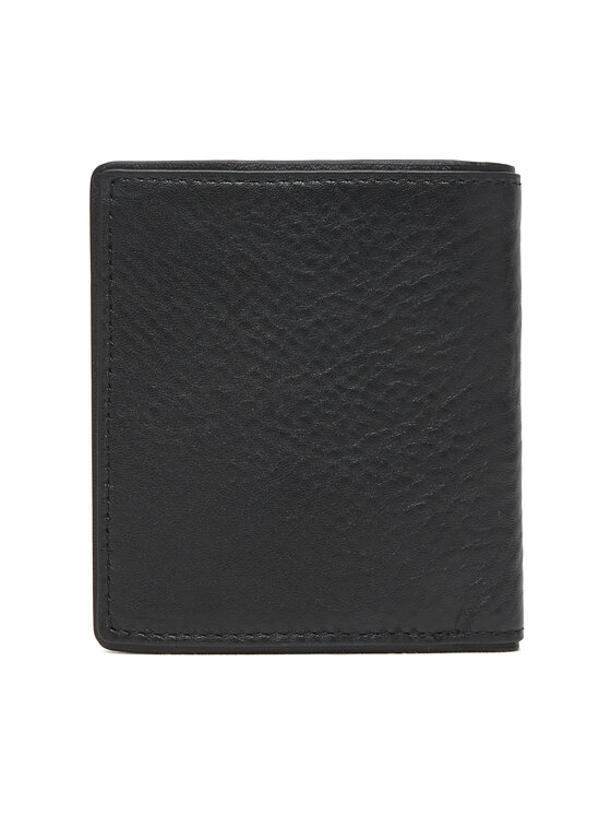 Tommy Hilfiger Tommy Hilfiger Голям мъжки портфейл Th Corp Trifold AM0AM13742 Черен