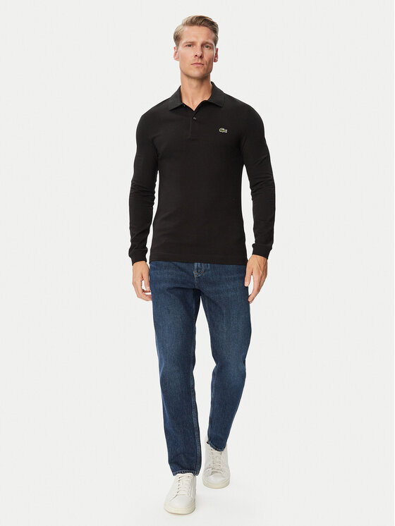 Lacoste Lacoste Polo PH4013 Μαύρο Regular Fit