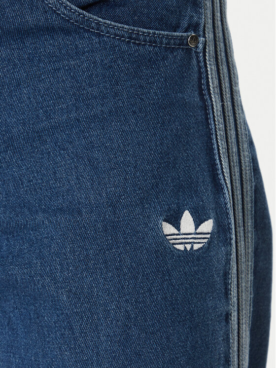 adidas adidas Farmer adicolor Denim Firebird JC6234 Kék Straight Fit