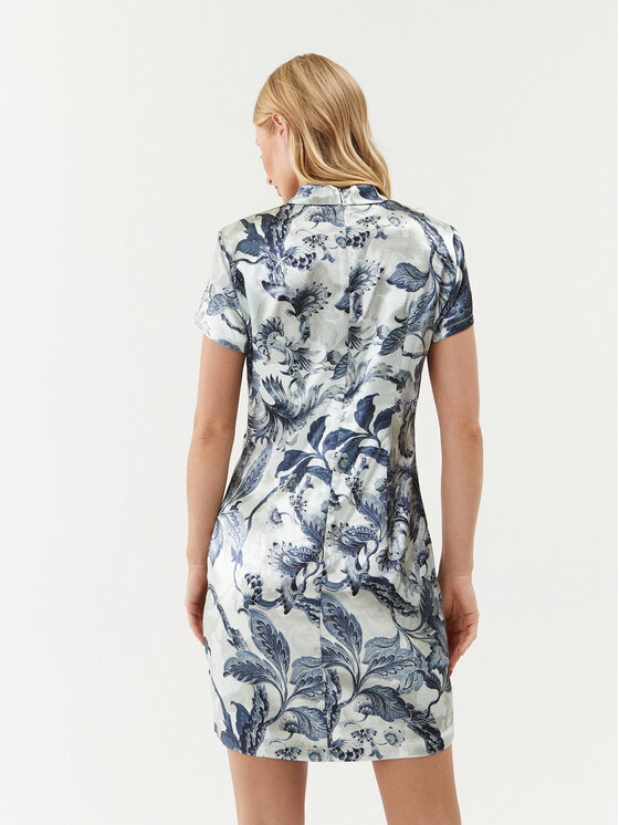 Guess Guess Kasdieninė suknelė W3RK90 WECV2 Mėlyna Slim Fit