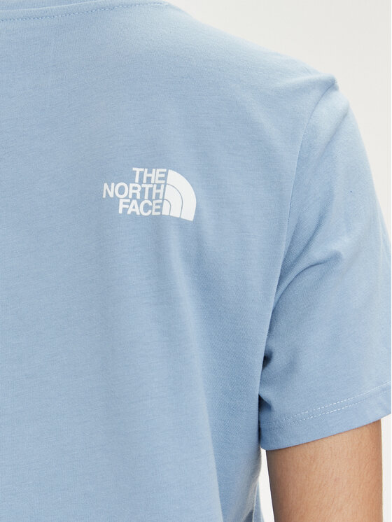 The North Face The North Face Koszulka techniczna Foundation Traces NF0A882U Niebieski Regular Fit
