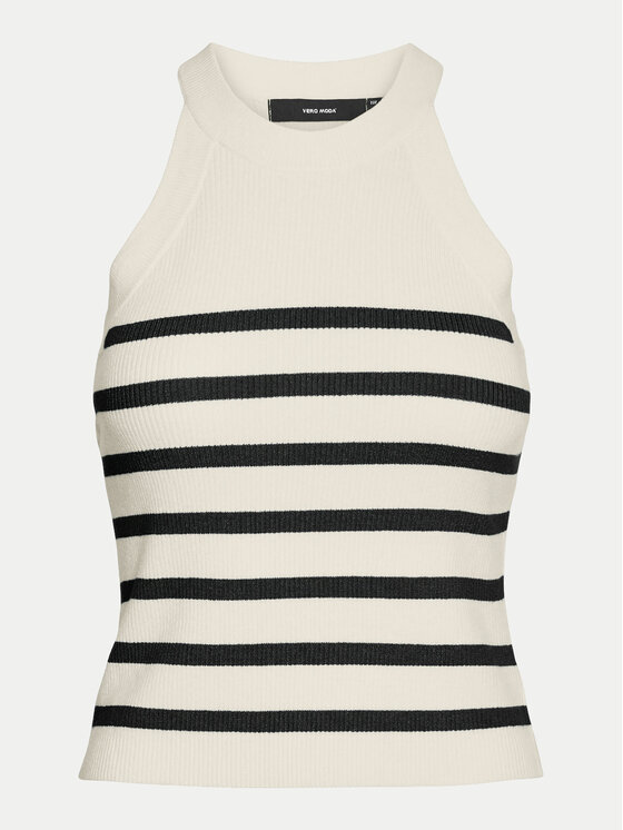 Vero Moda Vero Moda топ Saba 10306826 Бежов Slim Fit