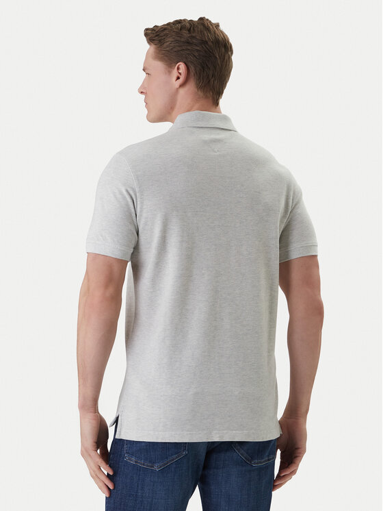 Tommy Jeans Tommy Jeans Тениска с яка и копчета DM0DM22711 Сив Regular Fit