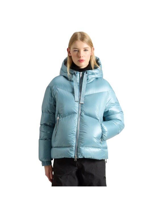 Woolrich Woolrich Kurtka outdoor 9580012503375 Turkusowy Regular Fit