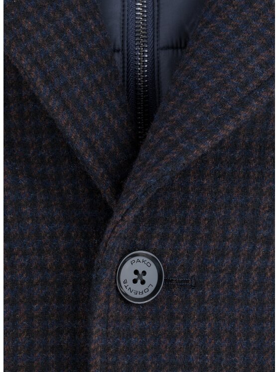 Pako Lorente Pako Lorente Płaszcz P24WF-7X-015 Kolorowy Classic Fit