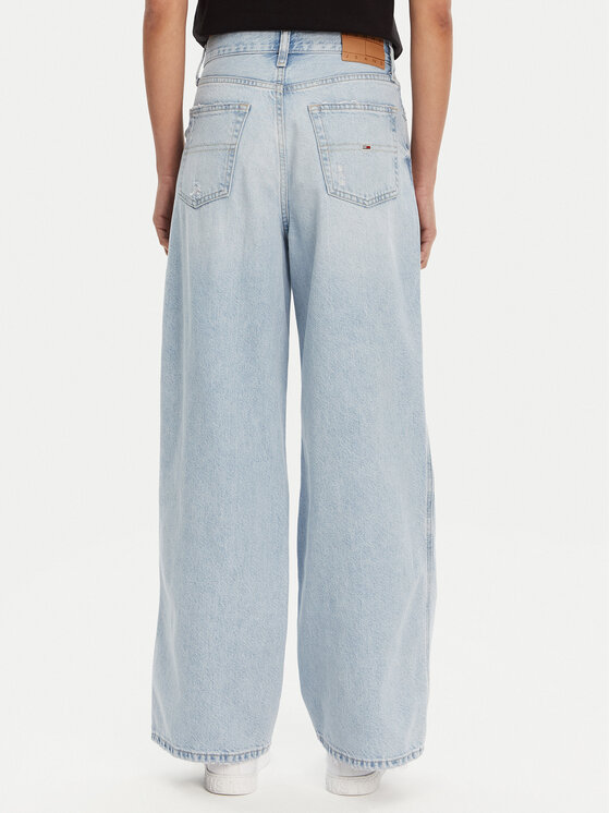 Tommy Jeans Tommy Jeans Traperice Claire DW0DW21281 Plava Wide Leg