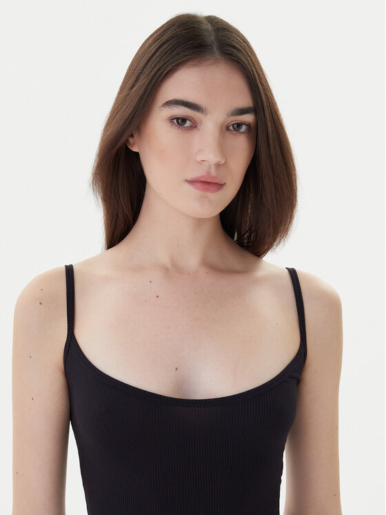 Guess Guess Letní šaty O5GK10 KCDA2 Černá Regular Fit